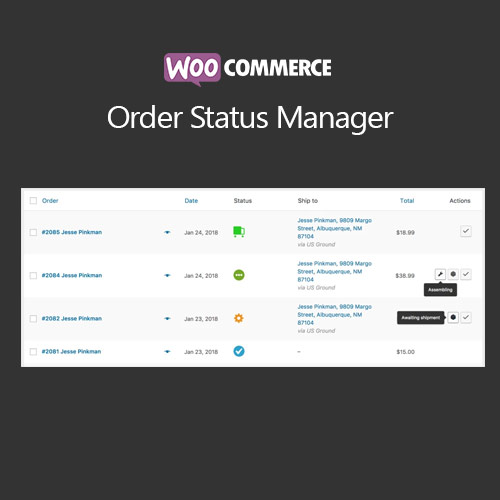 WooCommerce Order Status Manager WooCommerce Order Status Manager